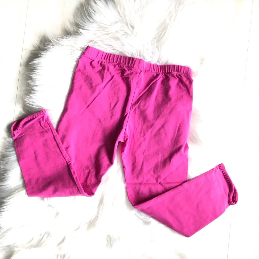 5x$25 Gymboree Hot Pink Capri Leggings, 10
